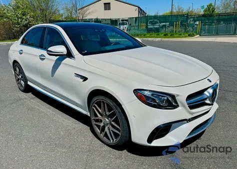 2020 Mercedes-Benz E 63 Amg-S 4Matic z USA, uszkodzony, nr VIN WDDZF8KB0LA727176